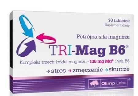 Olimp - TRI-Mag B6 30 tabl blistry
