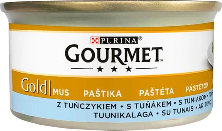 PURINA GOURMET Gold Mus z Tuńczykiem 85g
