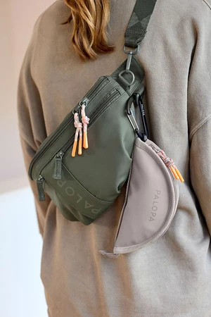 PALOPA Torebka nerka na smakołyki dla psa Emma dark olive