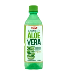 Napój z cząstkami aloesu naturalny 500 ml