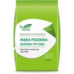 BIO PLANET Mąka pszenna razowa typ 2000 BIO 1kg