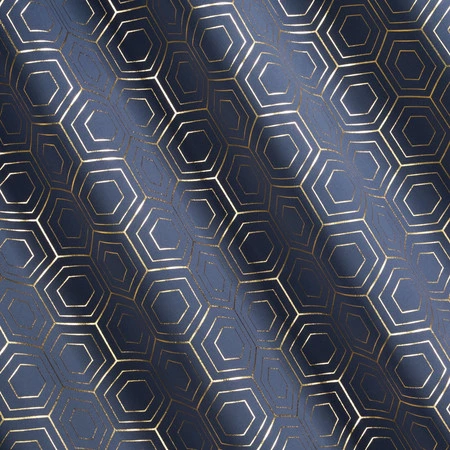 ZASŁONA GOTOWA KAJA 135 X 250 CM GRANATOWY