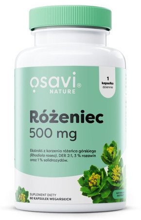 Osavi Różeniec na wsprcie samopoczucia 500 mg - 60 kaps. vege