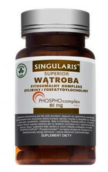 Singularis Wątroba Fitosomaliny 80mg 60 kaps. wege