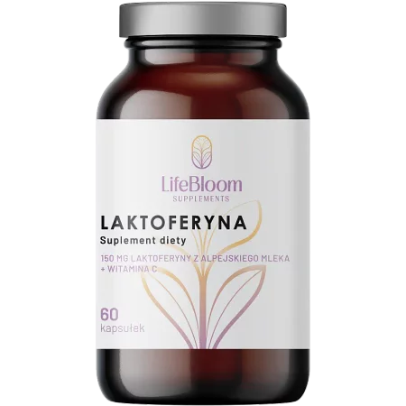 LIFEBLOOM Laktoferyna 60 kaps.