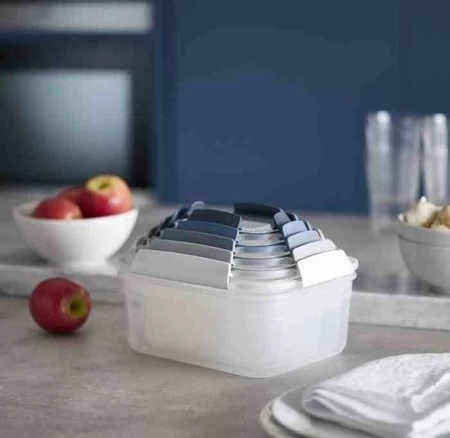 JJ - Zestaw 5 pojemników, Nest™ Lock Sky