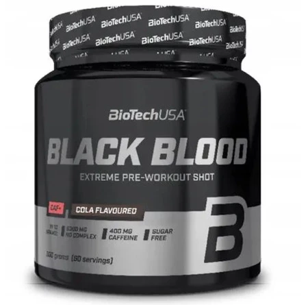 BioTech USA Black Blood CAF+ 300g smak cola