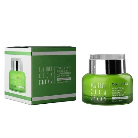 Tea Tree Cica Cream kojący krem do twarzy z ekstraktem z wąkroty azjatyckiej 50ml