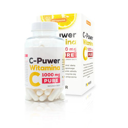 Puwer C-PUWER Witamina C PURE 1000 mg 90 kaps.