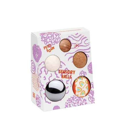Petit Boum, Zestaw 5 piłek sensorycznych