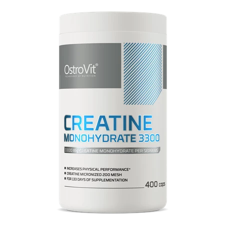 OSTROVIT Monohydrat Kreatyny 3300 mg (400 kaps.)