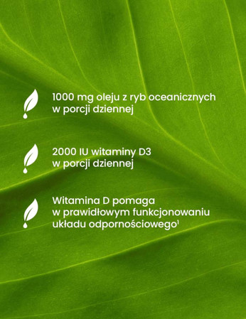 ESSENSEY OMEGA 3 + 2000 IU D3 90 kaps