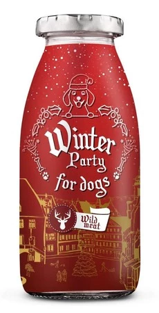 SmoothieDog Winter Wild - smoothie dla psa dziczyzna z warzywami (250ml)