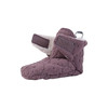 Lodger Polarowe buciki kapcie wrzosowe Folklore Mauve 3-6 m