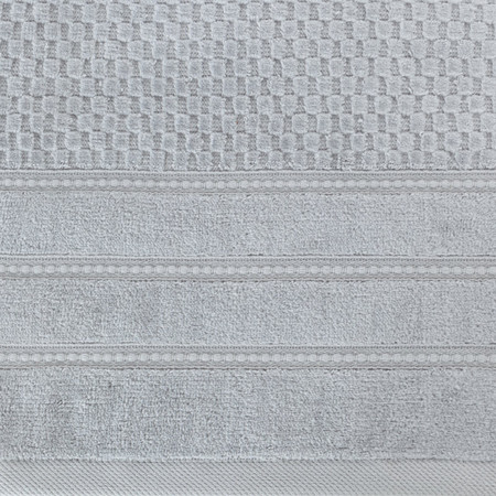 Ręcznik Adore (04), 70 x 140 cm, Srebrny