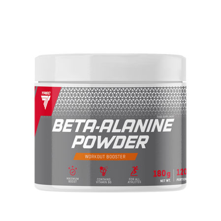 Trec BETA-ALANINE POWDER przedtreningówka 180g smak arbuz