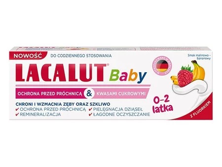 LACALUT PASTA DLA DZIECI BABY 0-2lat 55ml