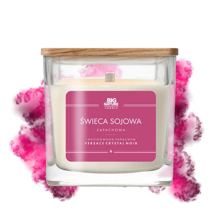 Świeca sojowa zap. insp. Versace Crystal Noir 505g