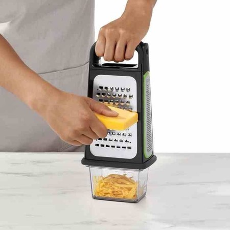 OXO-Tarka do warzyw 3w1, czarno-zielona, GoodGrips
