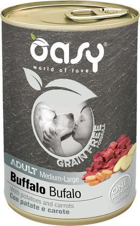OASY Dog OAP GF Adult Medium / Large Buffalo Bawół 400g