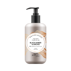 beBIO Naturalne mydło do rąk w płynie Black Home & Spa Collection Amber & Orchid 300 ml