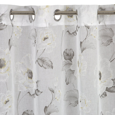 FIRANA GOTOWA BESSY 140 X 250 CM BIAŁY