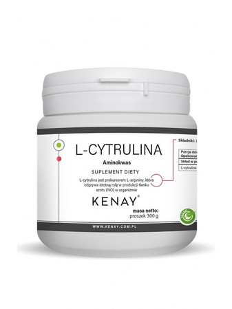 KENAY L-Cytrulina na wsparcie wydolności, krążenia i regeneracji 300 g