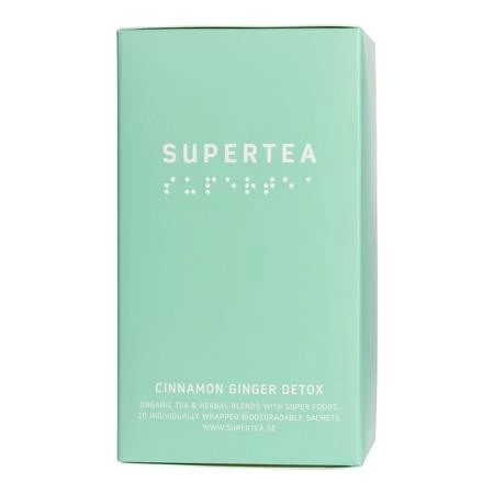 Teministeriet - Supertea Cinnamon Ginger Detox - Herbata 20 Torebek