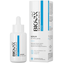 L'biotica Biovax Trychologic serum do skóry głowy łupież 50 ml