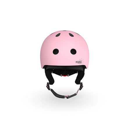 SCOOTANDRIDE Kask narciarski zimowy XXS-S dla dzieci 1-5 lat Rose