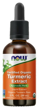Now Foods Turmeric Extract Kurkuma w kroplach 59 ml