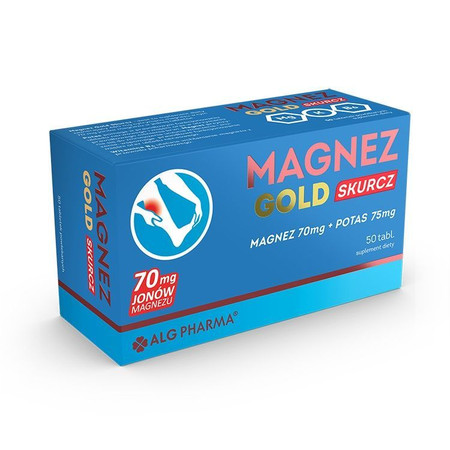 Alg Pharma Magnez Gold Skurcz 50 tabl.