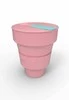 LL-Kubek składany, różowy