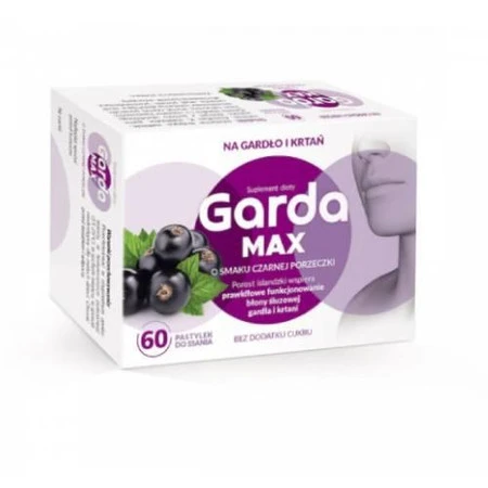 Protego Garda MAX o smaku czarnej porzeczki 60 past.