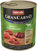 ANIMONDA Grancarno ADULT Wołowina Kacze Serca 800g