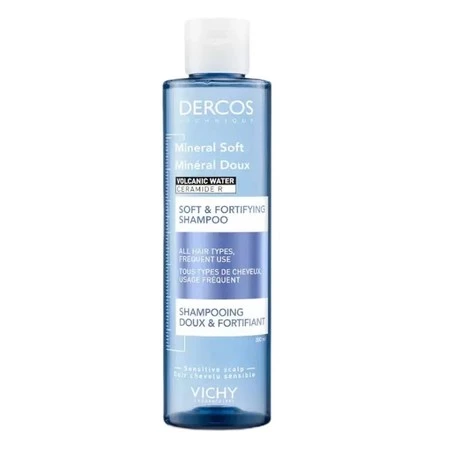 Dercos Mineral łagodny szampon wzmacniający do włosów 200ml