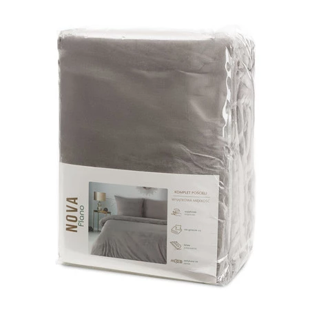 Komplet pościeli Flano 2 200 x, 220 cm, Beżowy