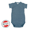 Lodger Body kopertowe niemowlęce krótki rękaw bawełniane niebieskie Ciumbelle Dragonfly r. 80