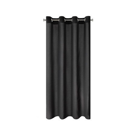 ZASŁONA GOTOWA RITA 140 X 175 CM CZARNY