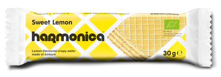 HARMONICA WAFELEK Z KREMEM MLECZNO - CYTRYNOWYM BIO 30 g