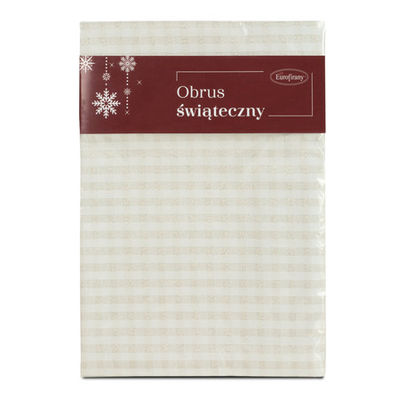 Obrus Flash 1 40 x 180 cm, Kremowy