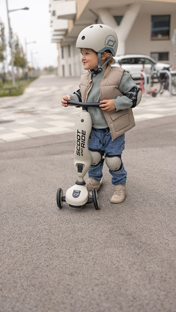 SCOOTANDRIDE Zestaw ochraniaczy dla dzieci S Ash