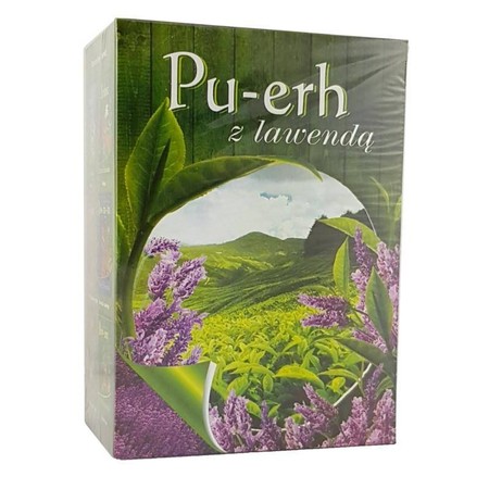 Asz Herbata Pu-Erh Z Lawendą 40X2,2G