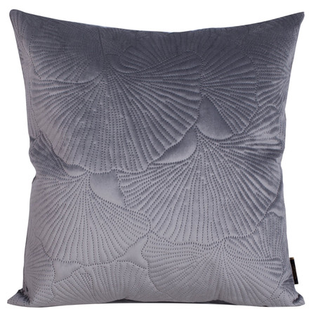 POSZEWKA VELVET 45 X 45 CM STALOWY
