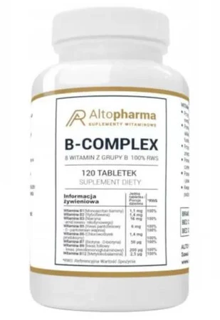 Altopharma Witamina B Complex 100% 120 tabl.