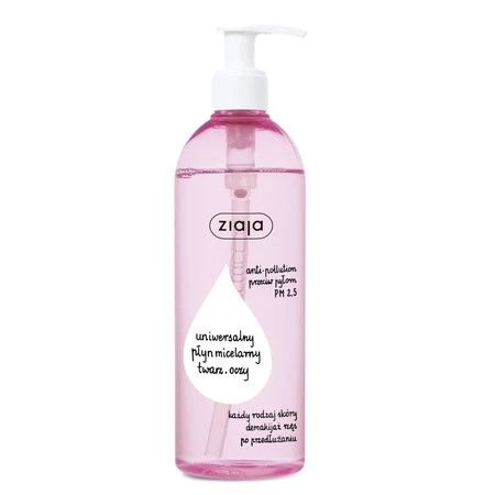 Ziaja De-makijaż, Uniwersalny płyn micelarny do twarzy i oczu 390ml