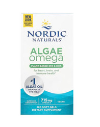 Nordic Naturals Algae Omega Omega-3 kwasy tłuszczowe EPA i DHA 120 kaps.
