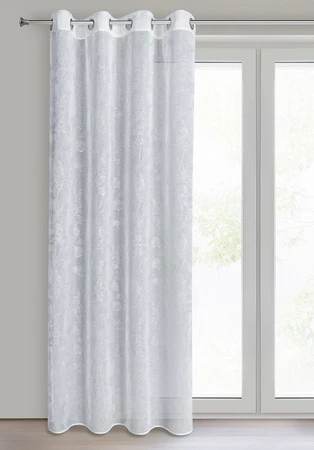 ZASŁONA GOTOWA JUNI 140 X 250 CM BIAŁY