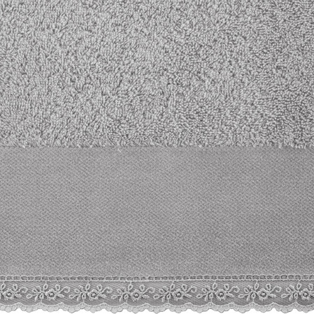 Ręcznik Emi (03) 70 x 140 cm, Srebrny