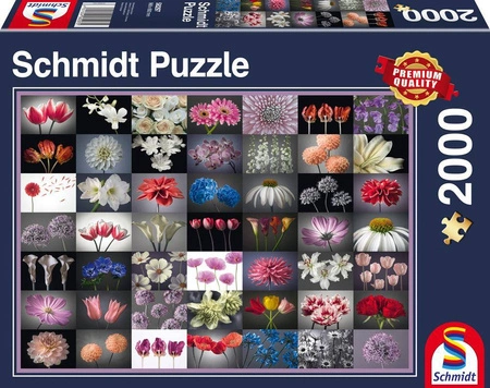 Puzzle 2000 PQ Kwiatowe inspiracje 106316 -